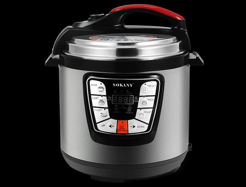 SOKANY OLLA MULTIFUNCIONAL 6L 1000W  DOBLE DESCUENTO