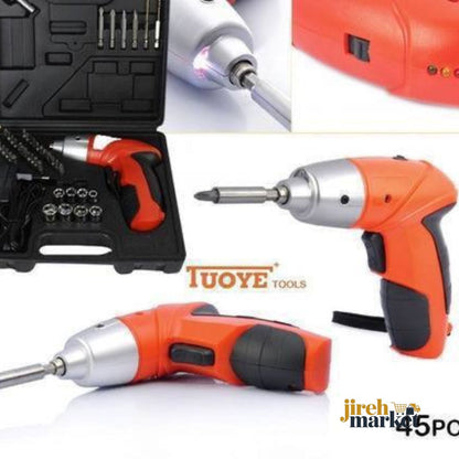 TALADRO Y DESTORNILLADOR ELÉCTRICO 45PZ