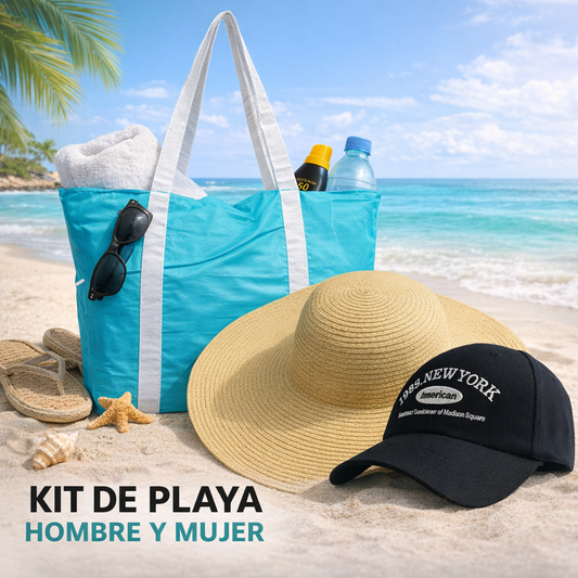 Kit de Playa Hombre y Mujer