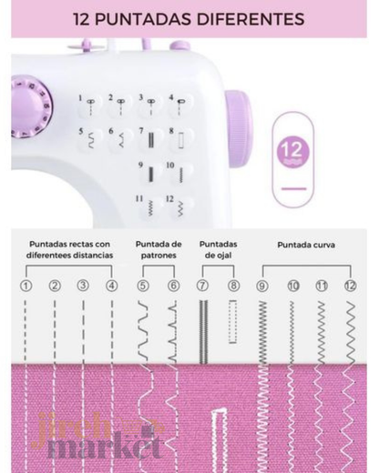 MAQUINA DE COSER ELECTRICA PORTATIL